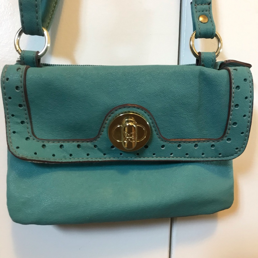 Turquoise crossbody